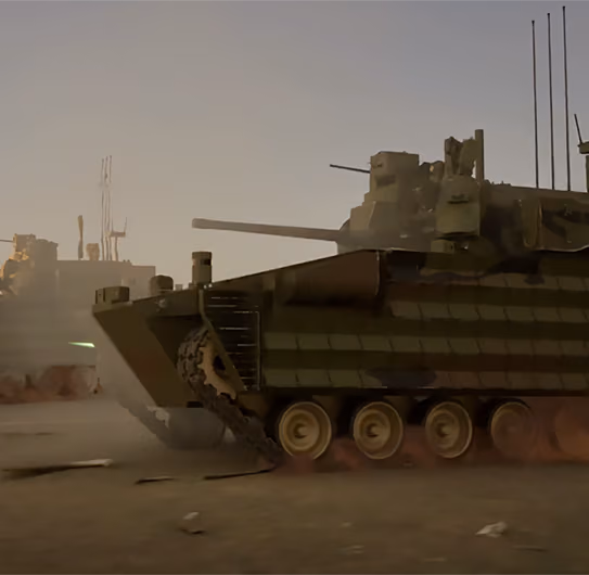 Army XM30 combat vehicle